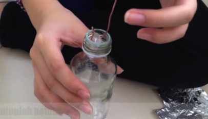 elektroskop sederhana