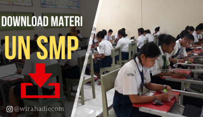 materi un smp