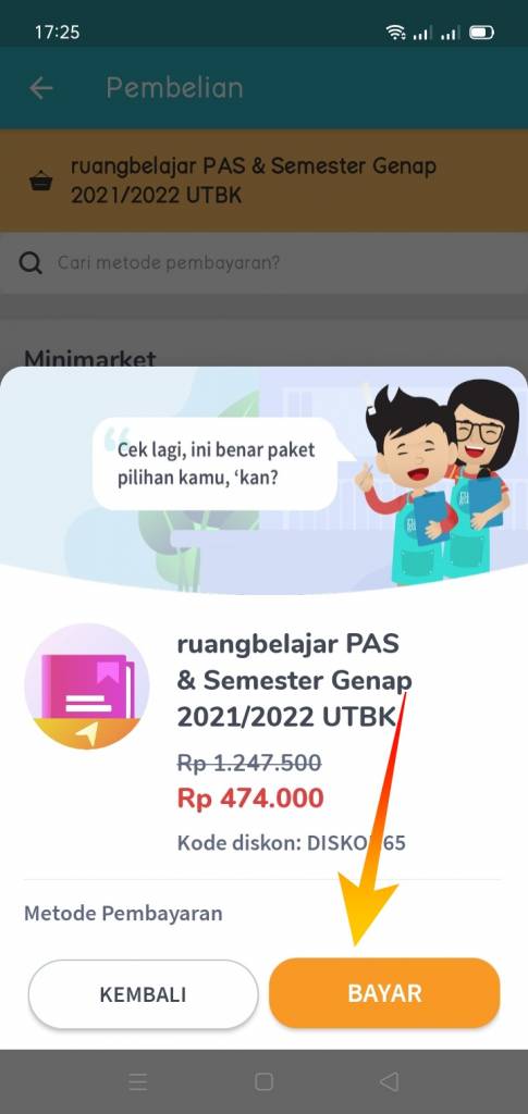 Beli Paket UTBK Ruangguru